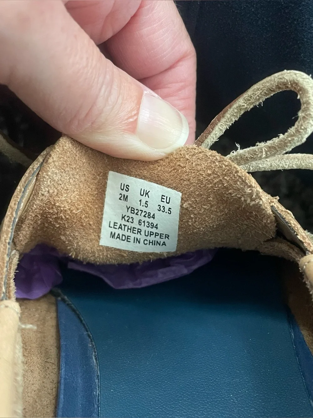 Sperry classic tan